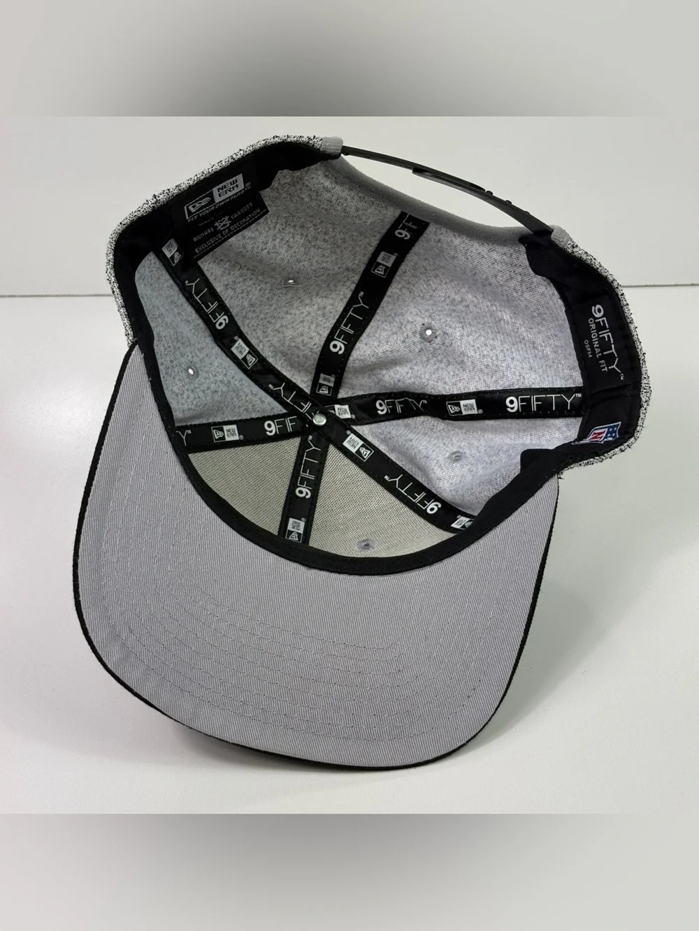 Super Bowl 50 Hat New Era 9FIFTY Snapback Men's OSFA Gray Black NFL Broncos